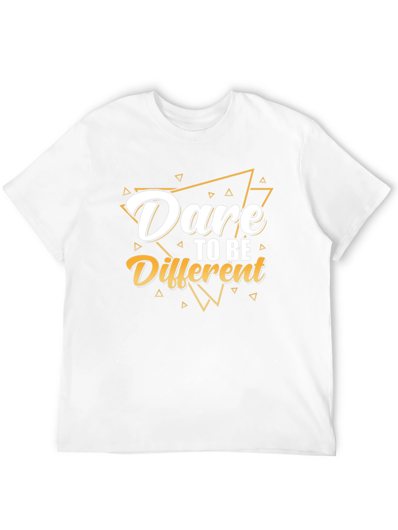 Dare to be Different Black Graphic Tee