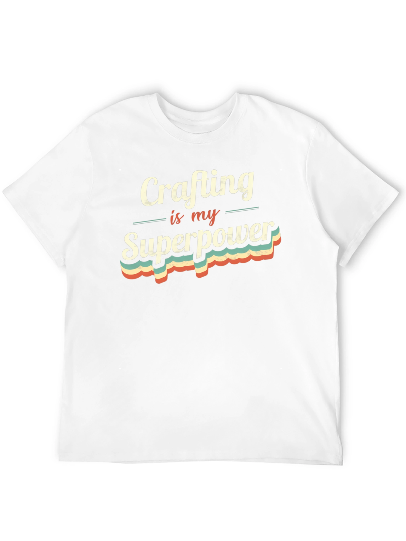 Crafting is My Superpower Graphic Tee