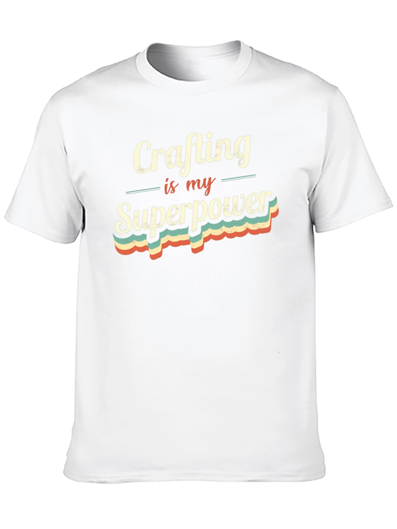 Crafting is My Superpower Graphic Tee