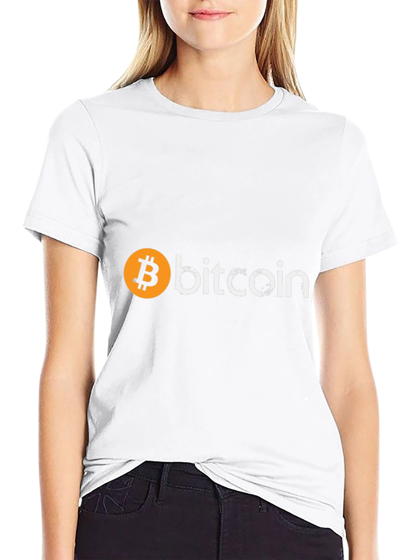 Bitcoin Logo T-Shirt - Crypto Currency Tee