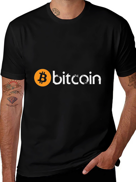 Bitcoin Logo T-Shirt - Crypto Currency Tee