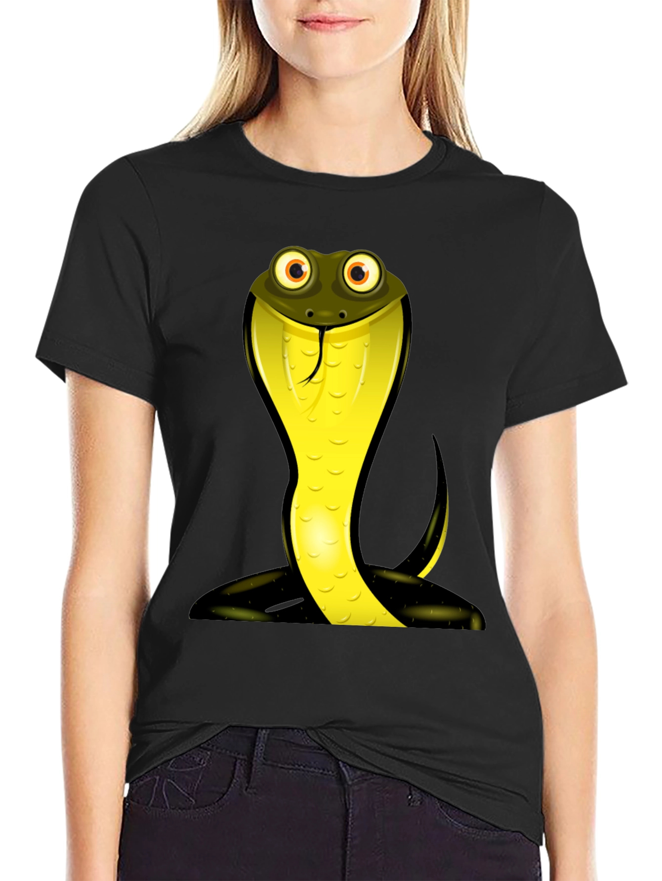 Cobra Snake Graphic T-Shirt - Unisex Crew Neck Tee