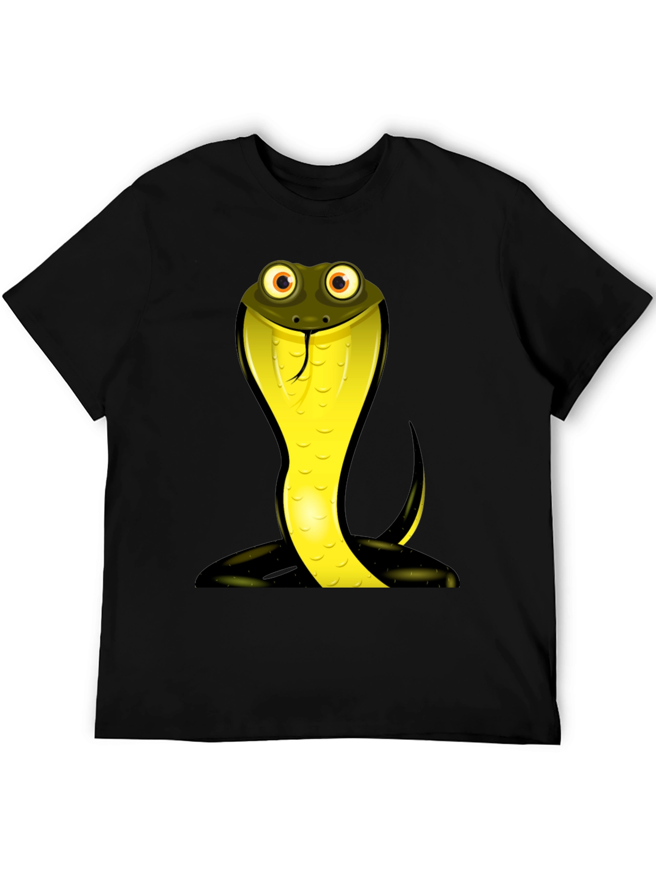 Cobra Snake Graphic T-Shirt - Unisex Crew Neck Tee