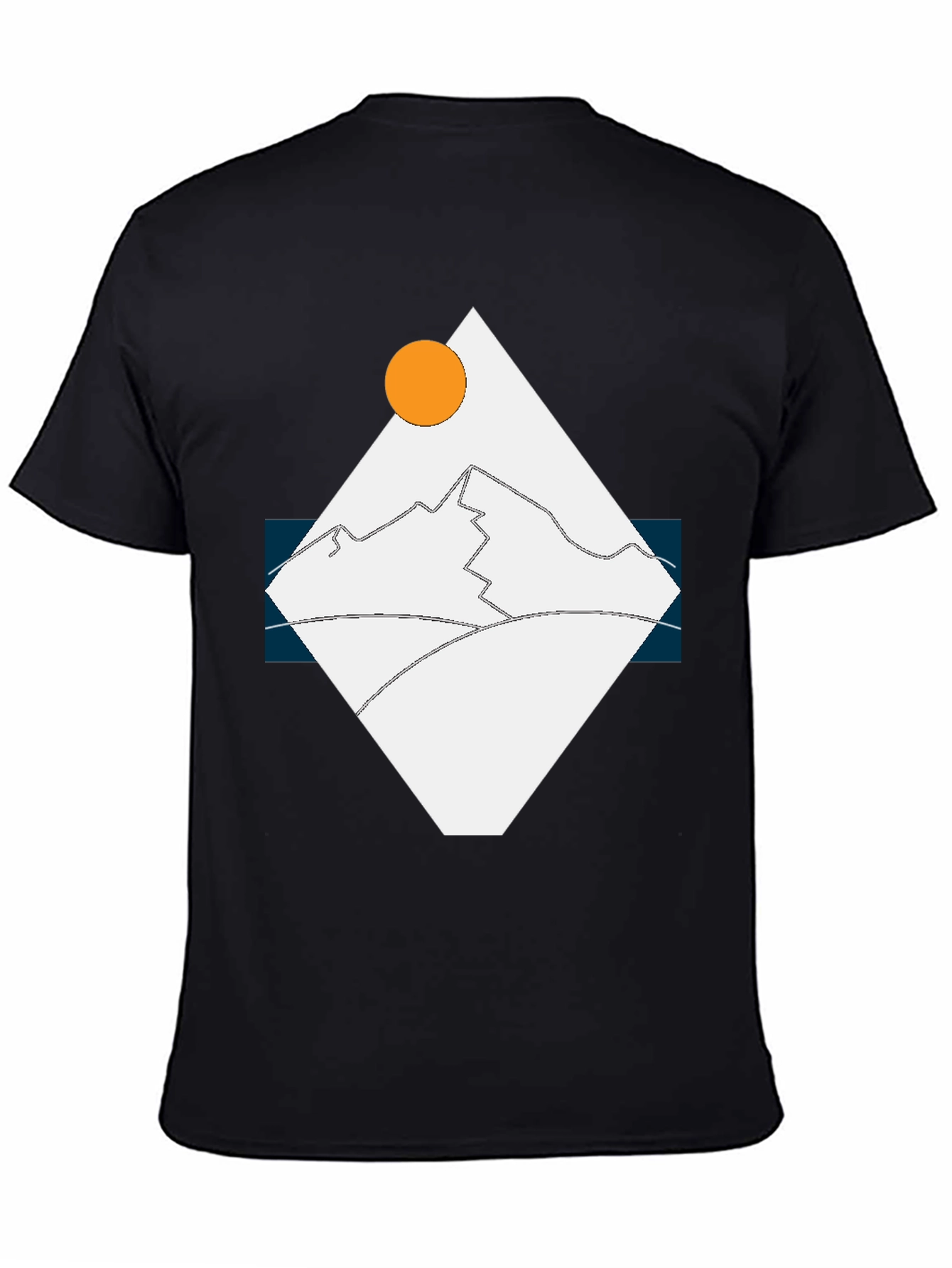 Geometric Mountain T-Shirt