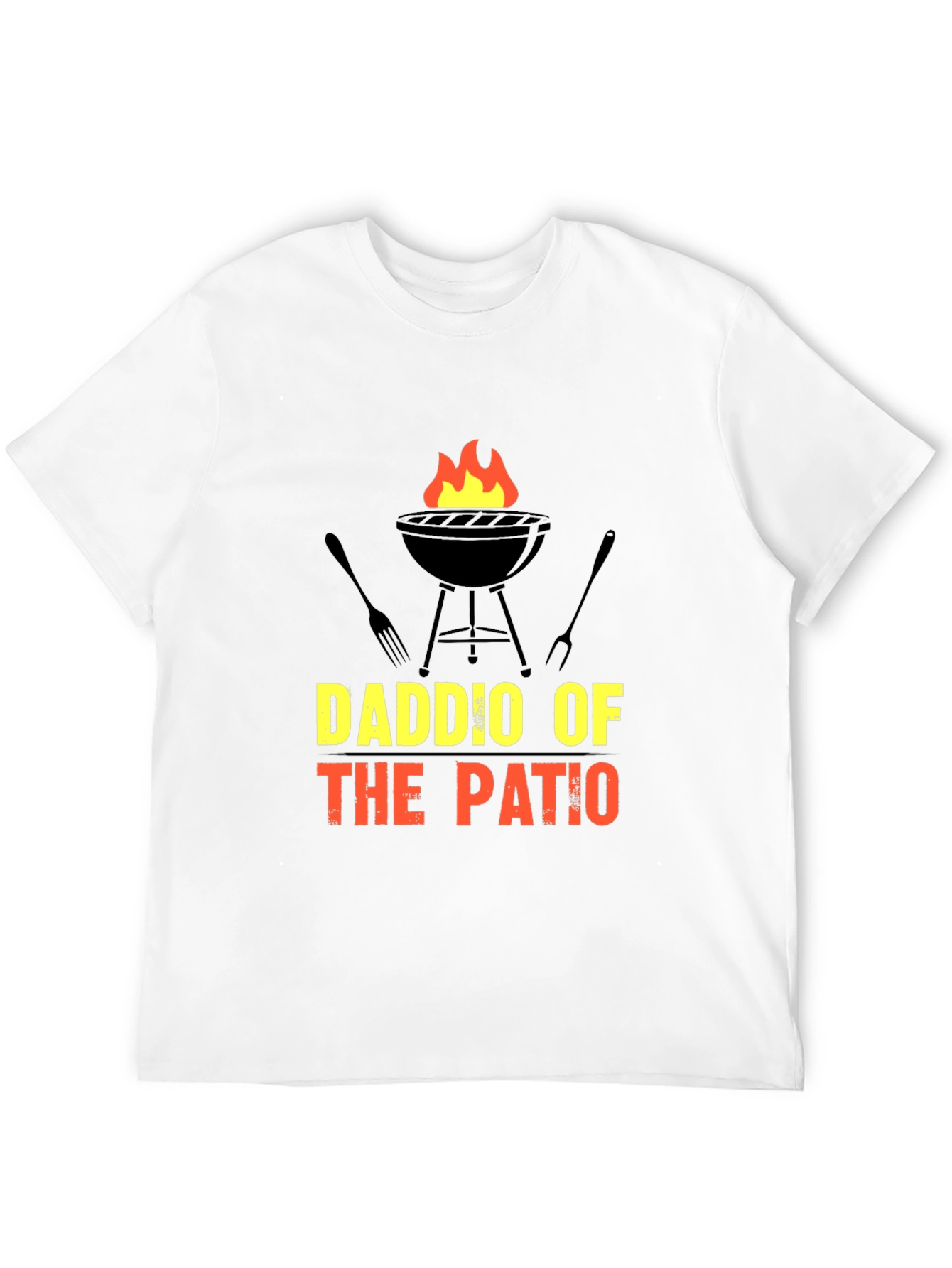 Daddio of the Patio BBQ Graphic T-Shirt
