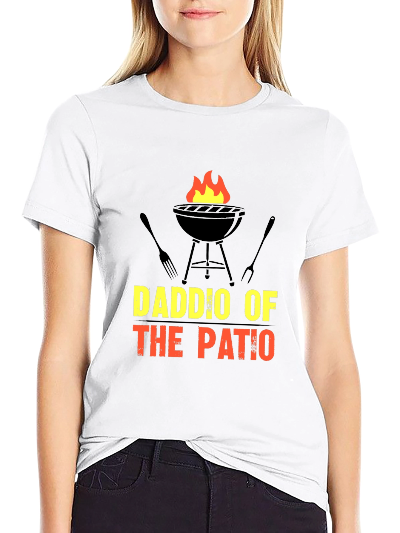 Daddio of the Patio BBQ Graphic T-Shirt