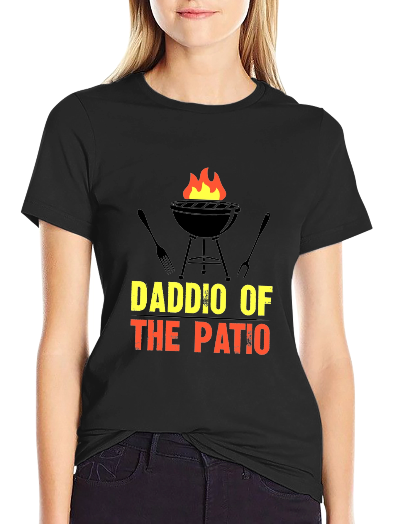 Daddio of the Patio BBQ Graphic T-Shirt