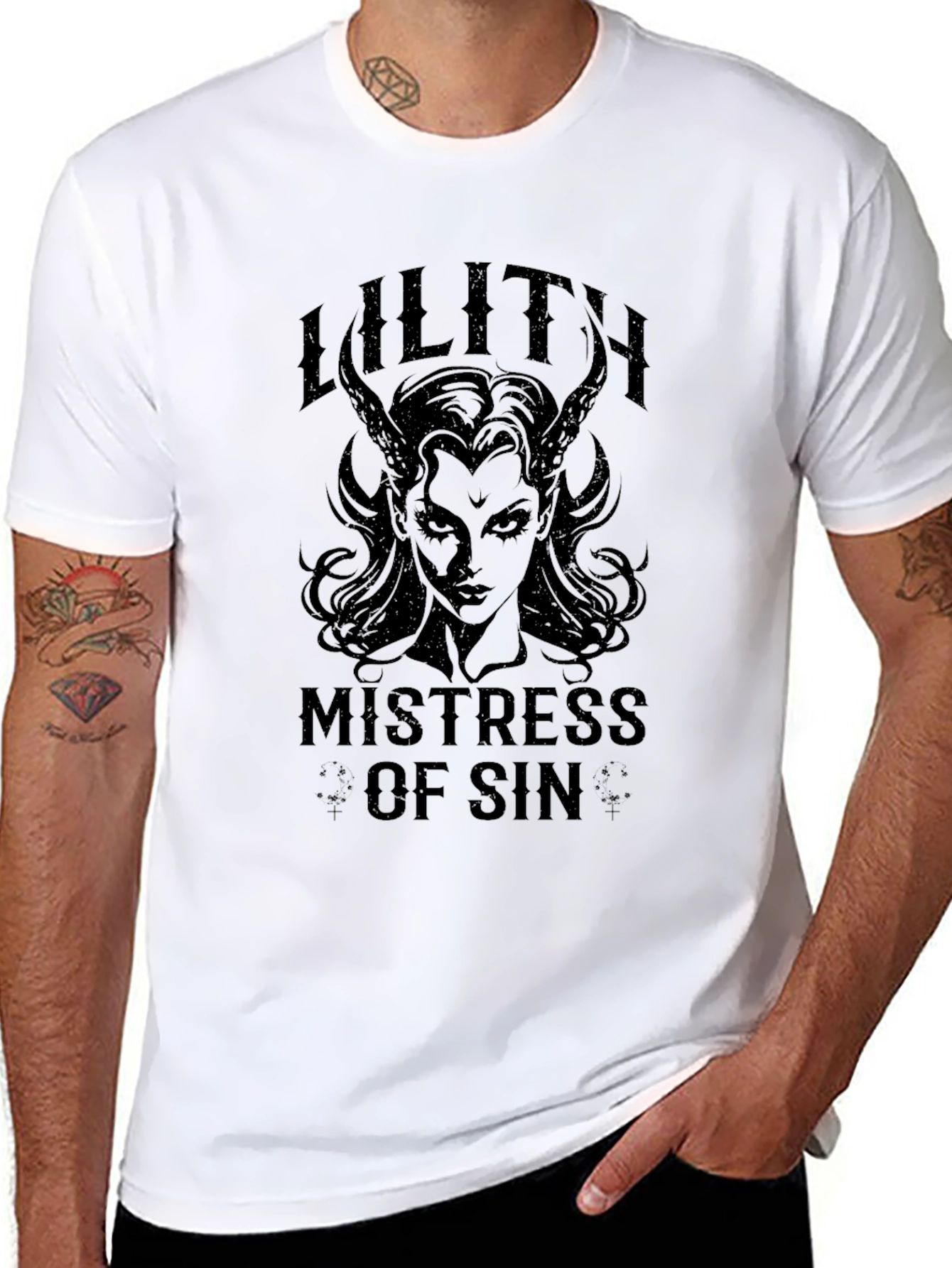 Lilith Mistress of Sin Graphic T-Shirt