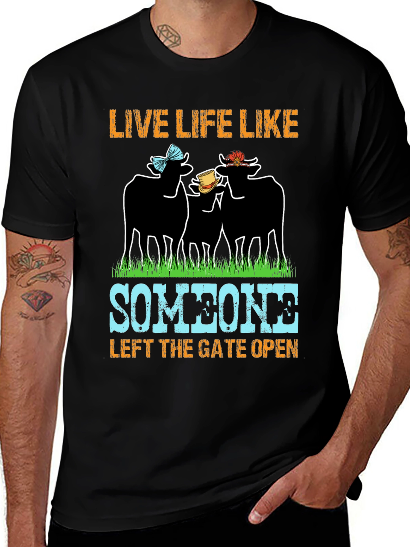 Live Life Like Someone Left The Gate Open T-Shirt