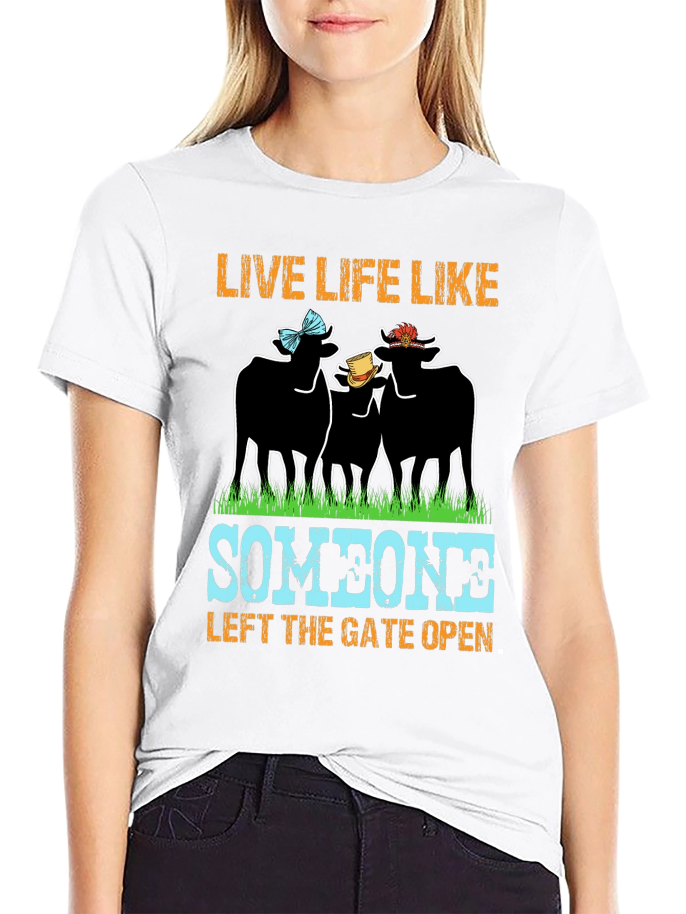 Live Life Like Someone Left The Gate Open T-Shirt