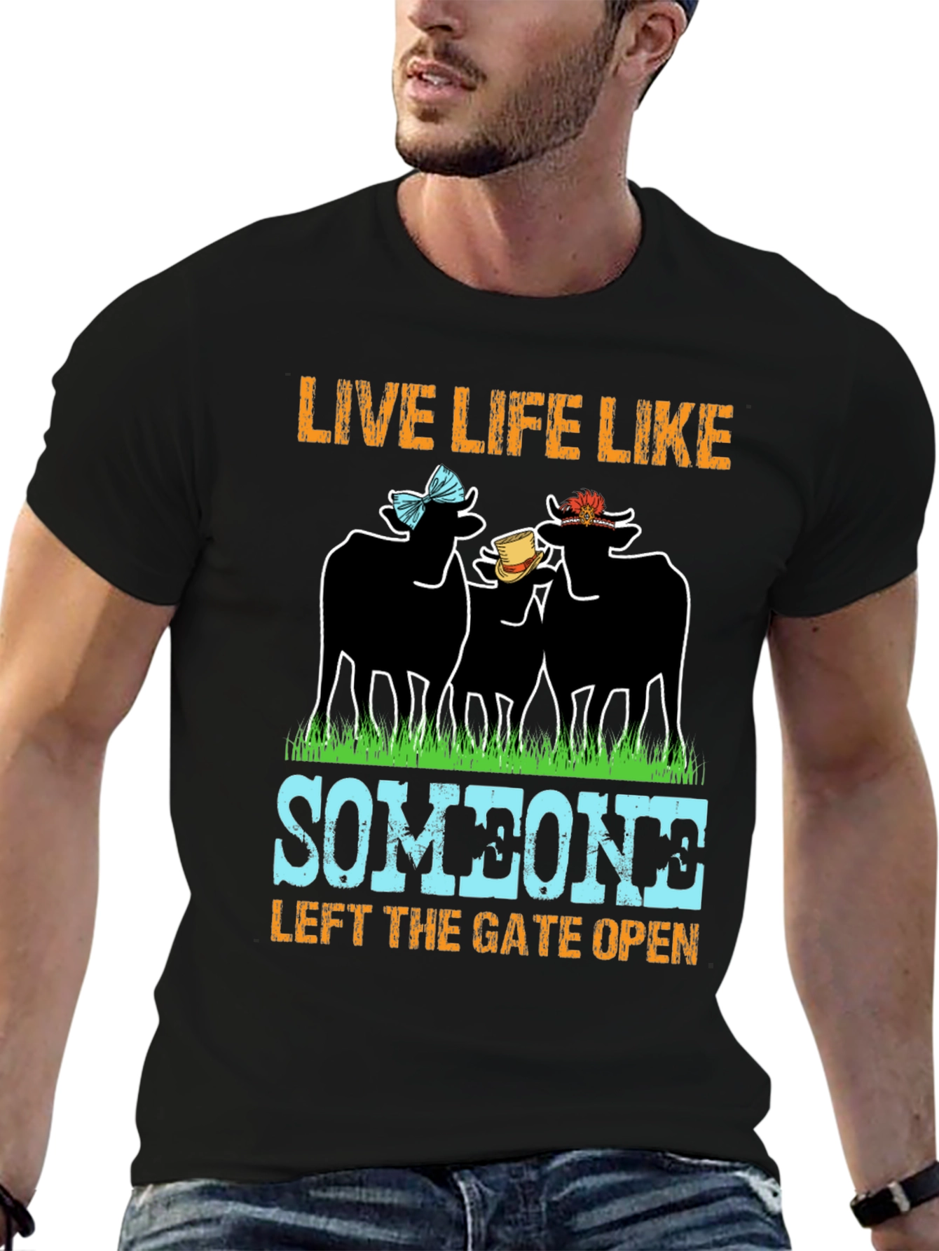 Live Life Like Someone Left The Gate Open T-Shirt