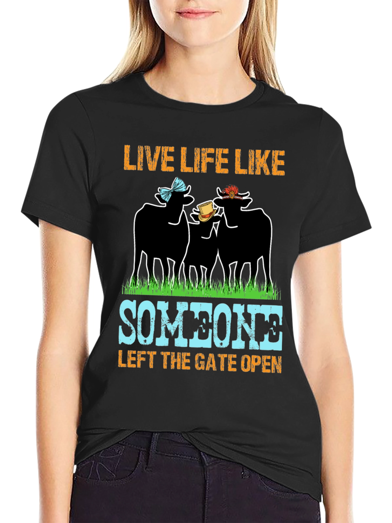 Live Life Like Someone Left The Gate Open T-Shirt