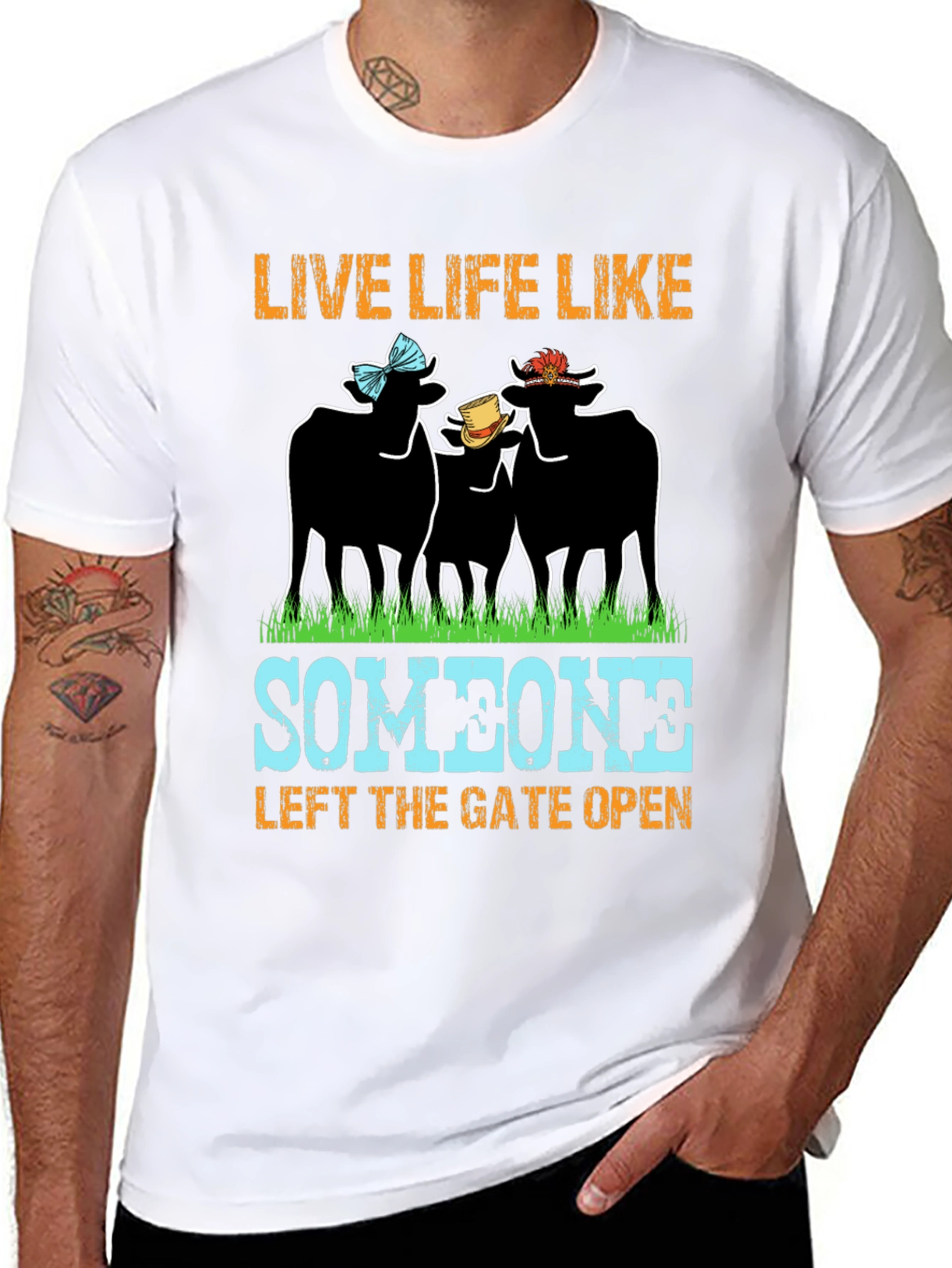 Live Life Like Someone Left The Gate Open T-Shirt