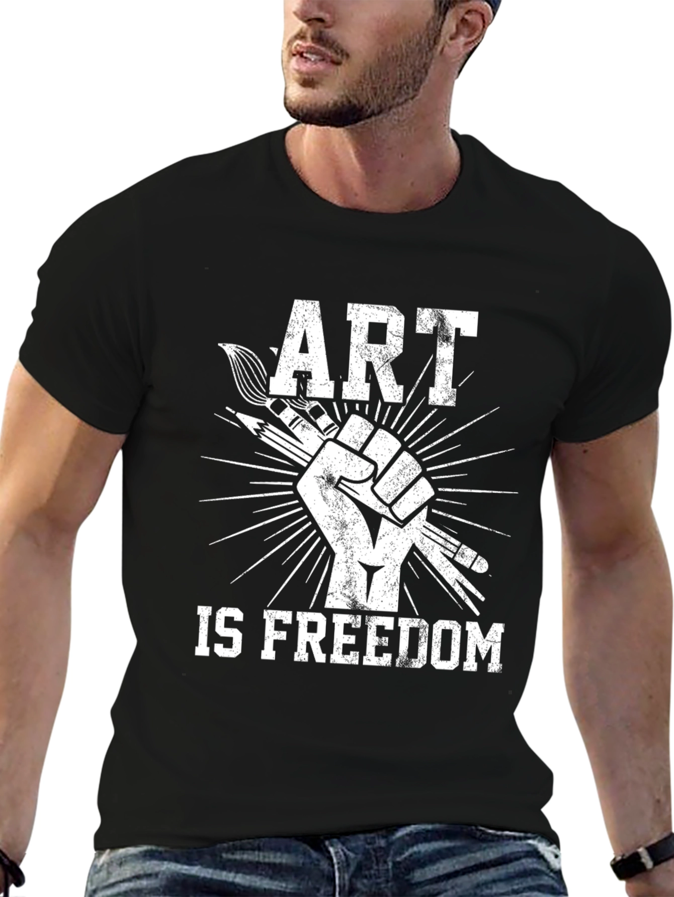 Art is Freedom Graphic T-Shirt