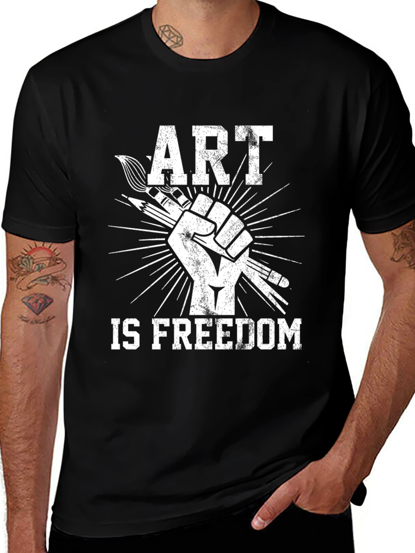 Art is Freedom Graphic T-Shirt