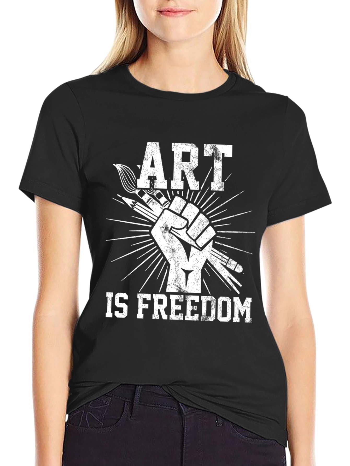 Art is Freedom Graphic T-Shirt