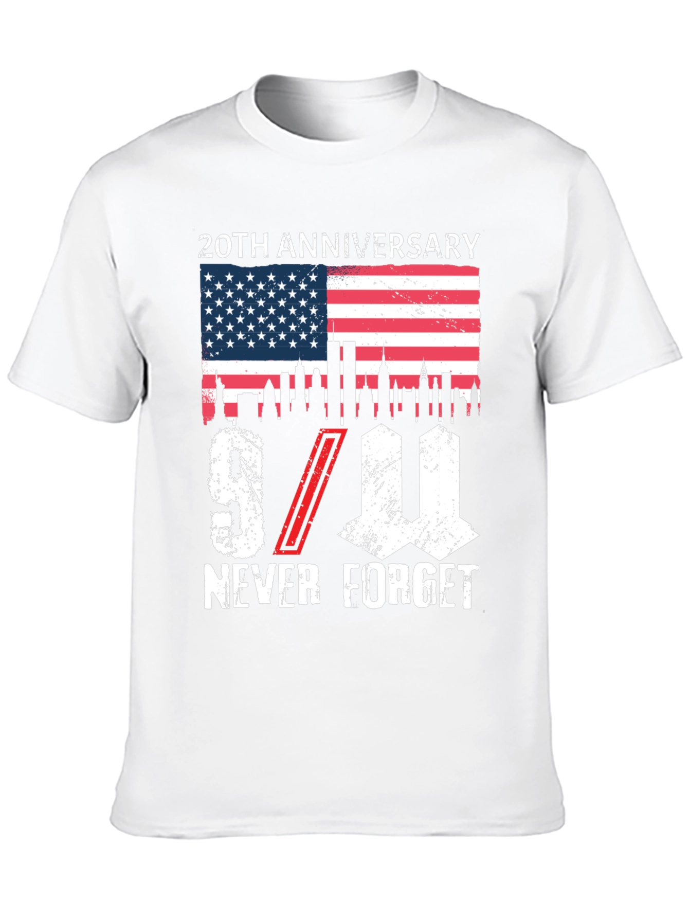 9/11 20th Anniversary Never Forget T-Shirt