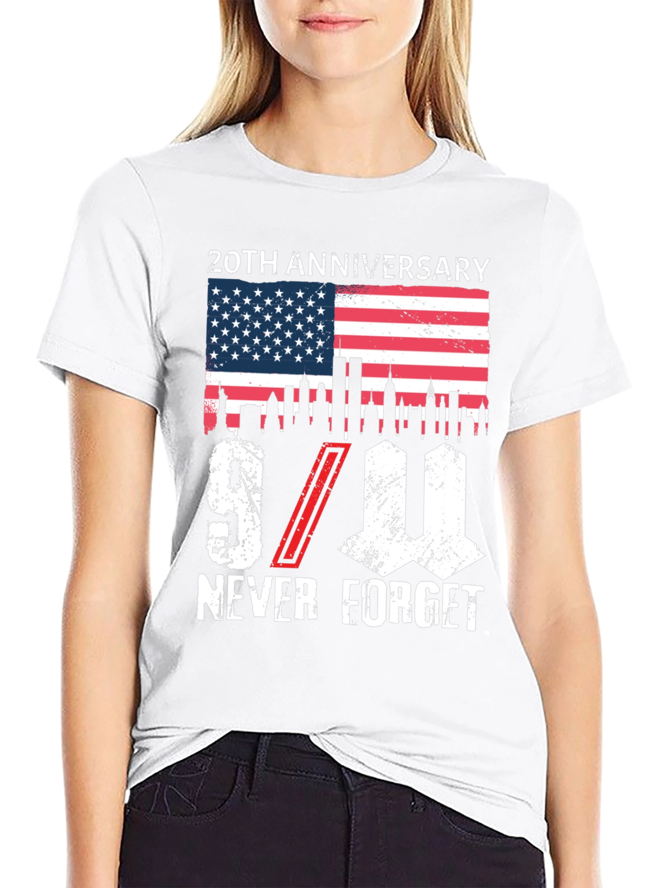 9/11 20th Anniversary Never Forget T-Shirt