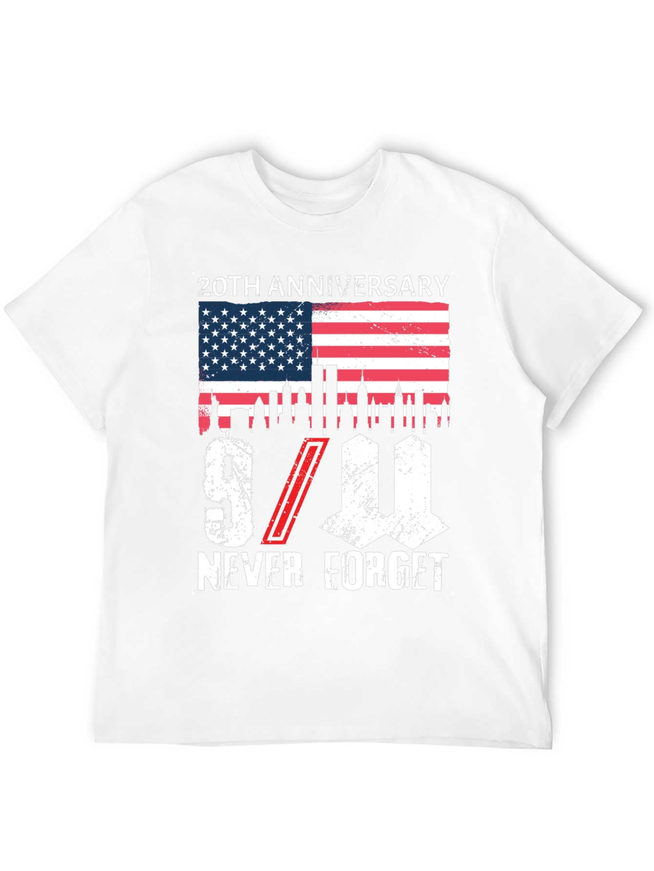 9/11 20th Anniversary Never Forget T-Shirt