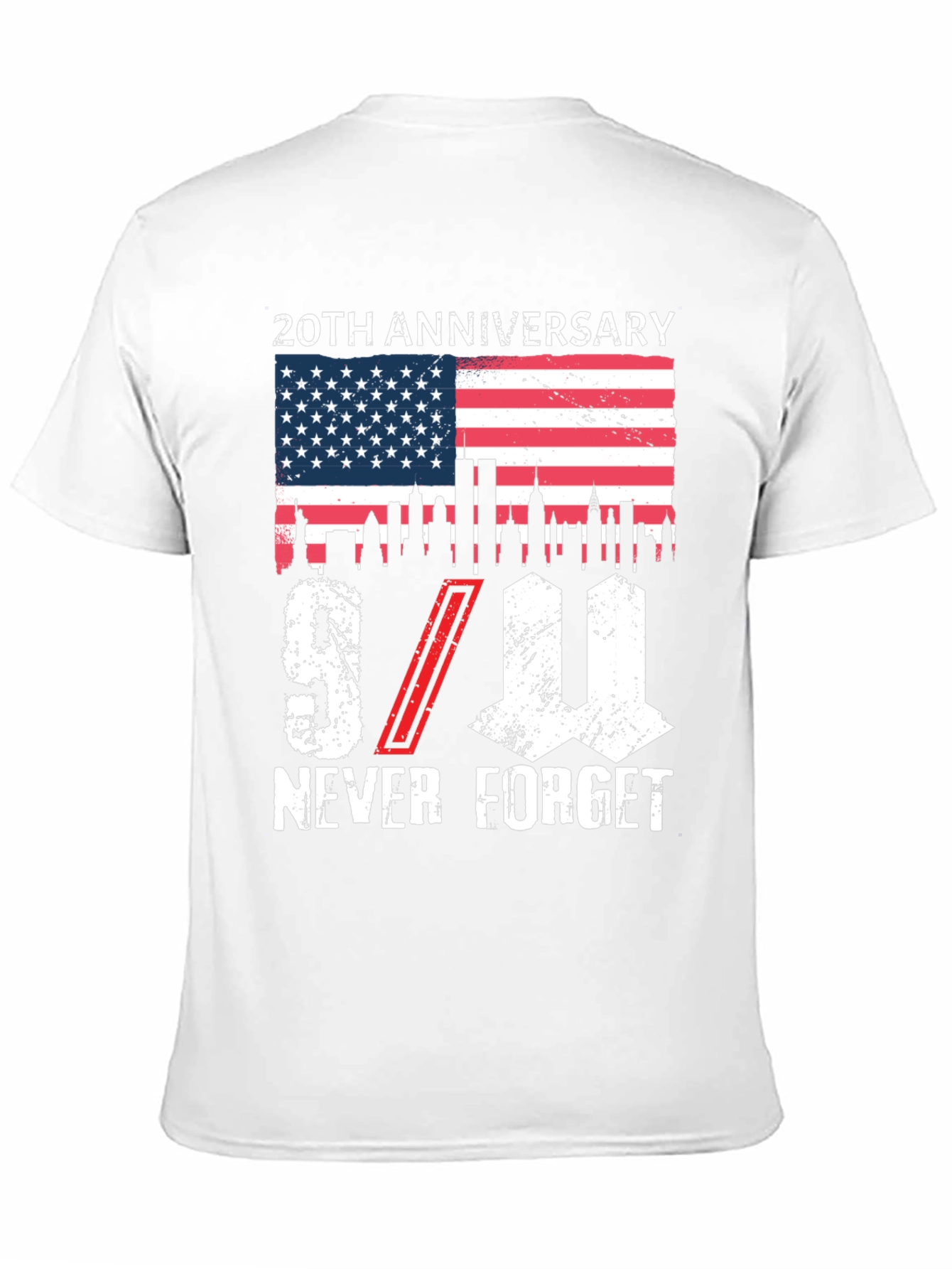 9/11 20th Anniversary Never Forget T-Shirt