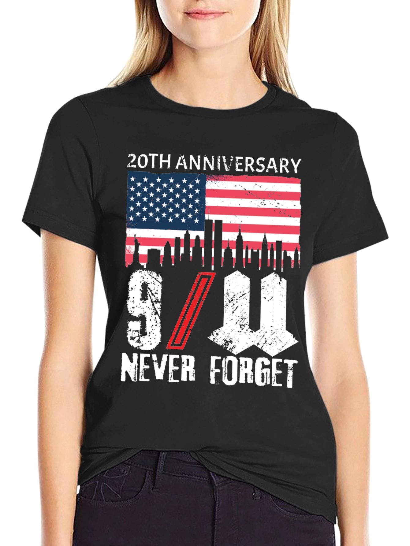 9/11 20th Anniversary Never Forget T-Shirt