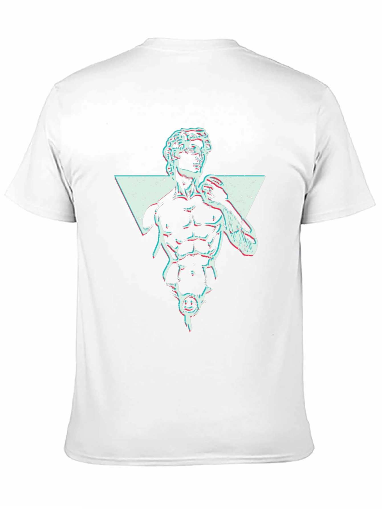 David Statue Graphic Tee - Edgy Style