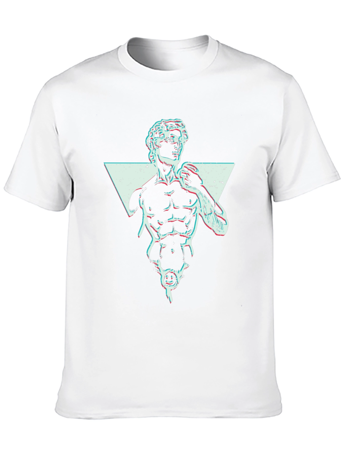 David Statue Graphic Tee - Edgy Style