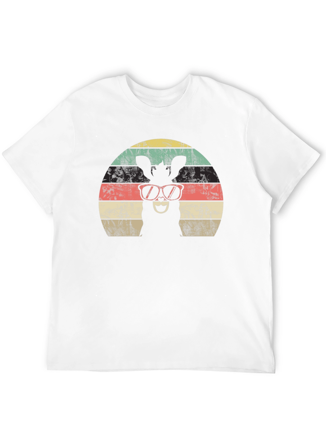 Cool Donkey Retro Sunset T-Shirt