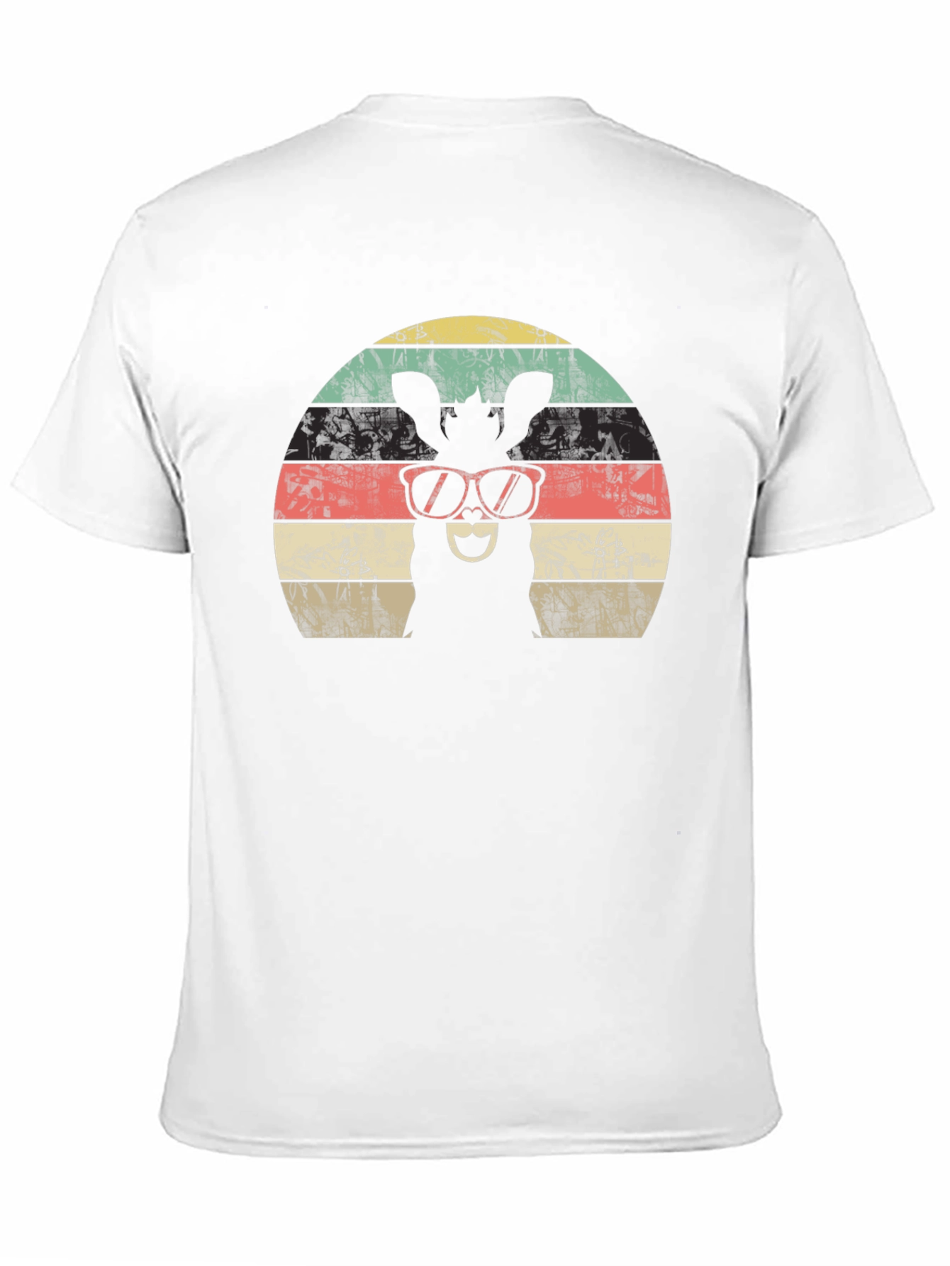 Cool Donkey Retro Sunset T-Shirt