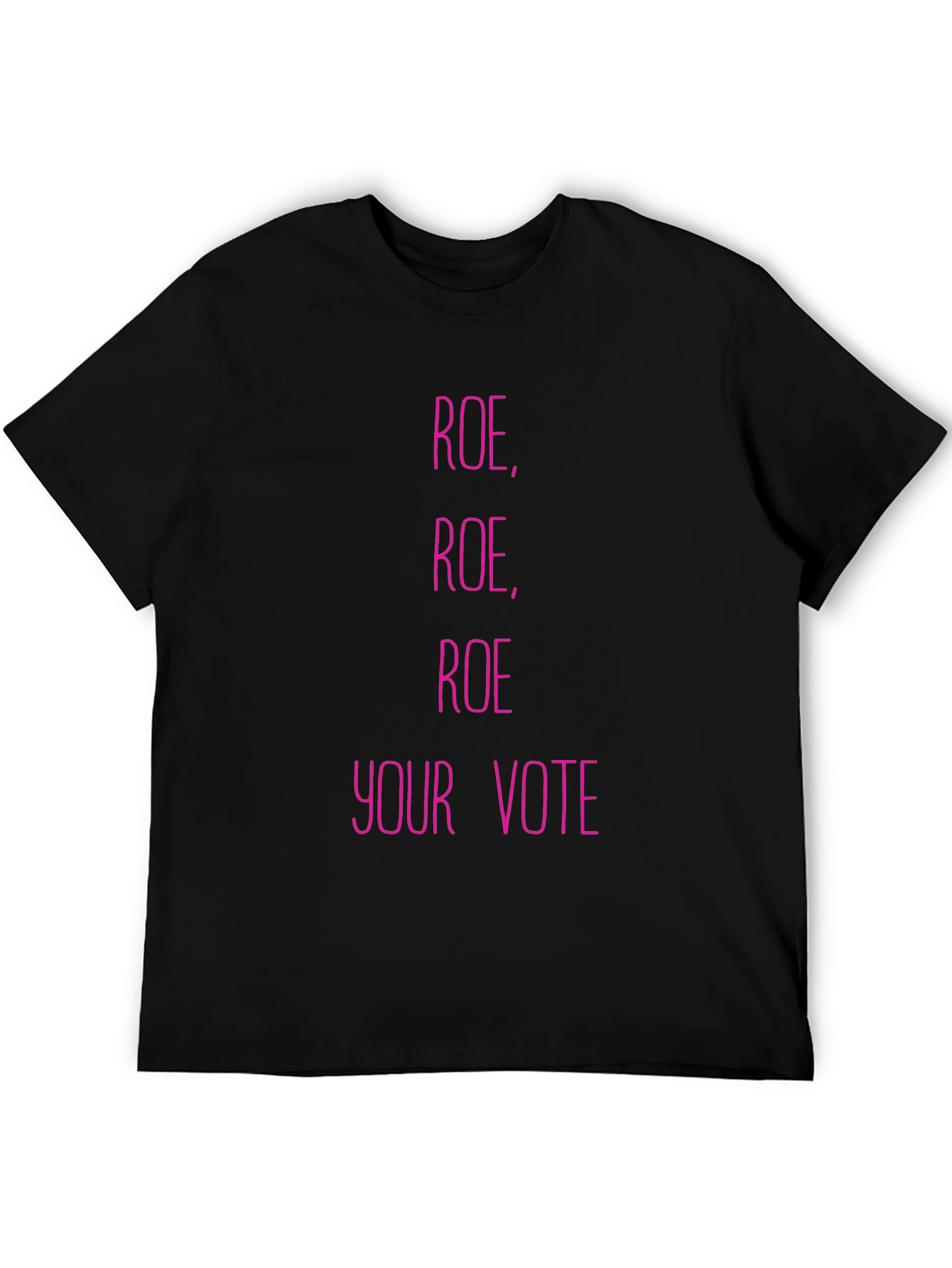 Roe Your Vote Graphic Tee - Black