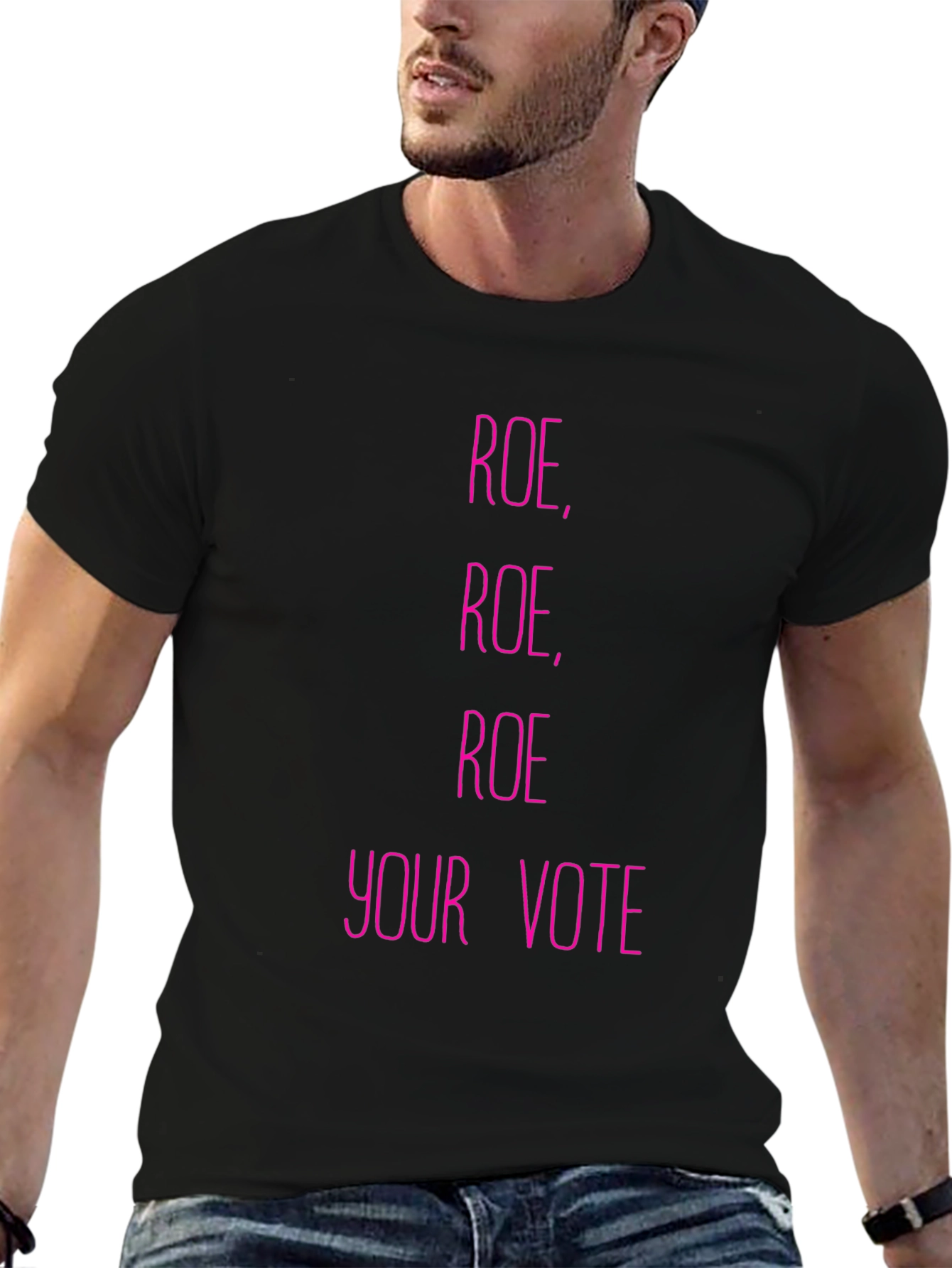 Roe Your Vote Graphic Tee - Black