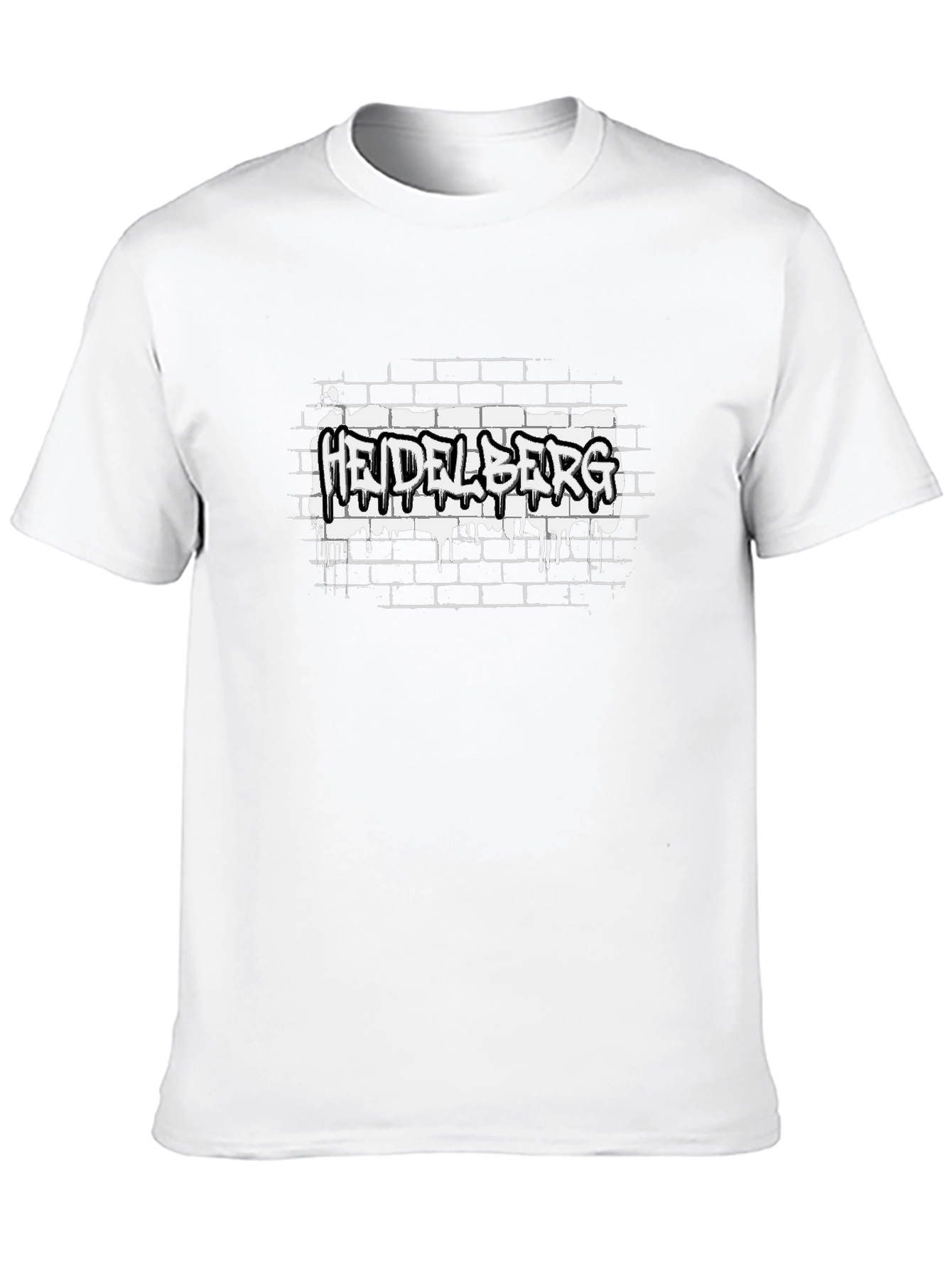 Heidelberg Brick Wall Graphic T-Shirt