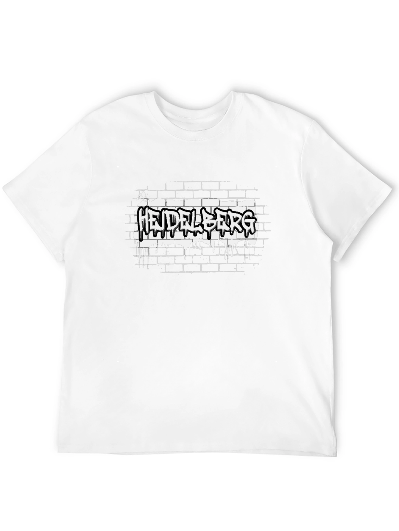 Heidelberg Brick Wall Graphic T-Shirt
