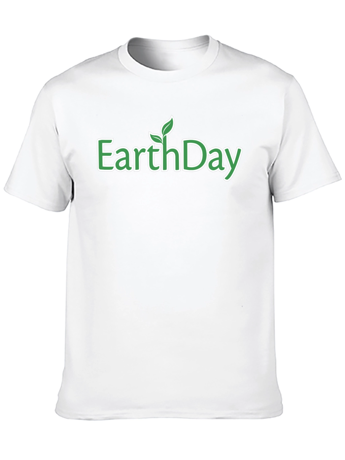 Earth Day Graphic T-Shirt - Black