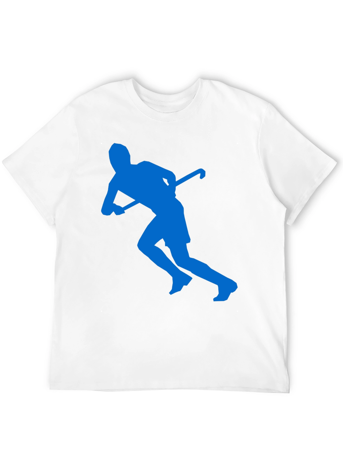 Field Hockey Silhouette Graphic Tee - Black