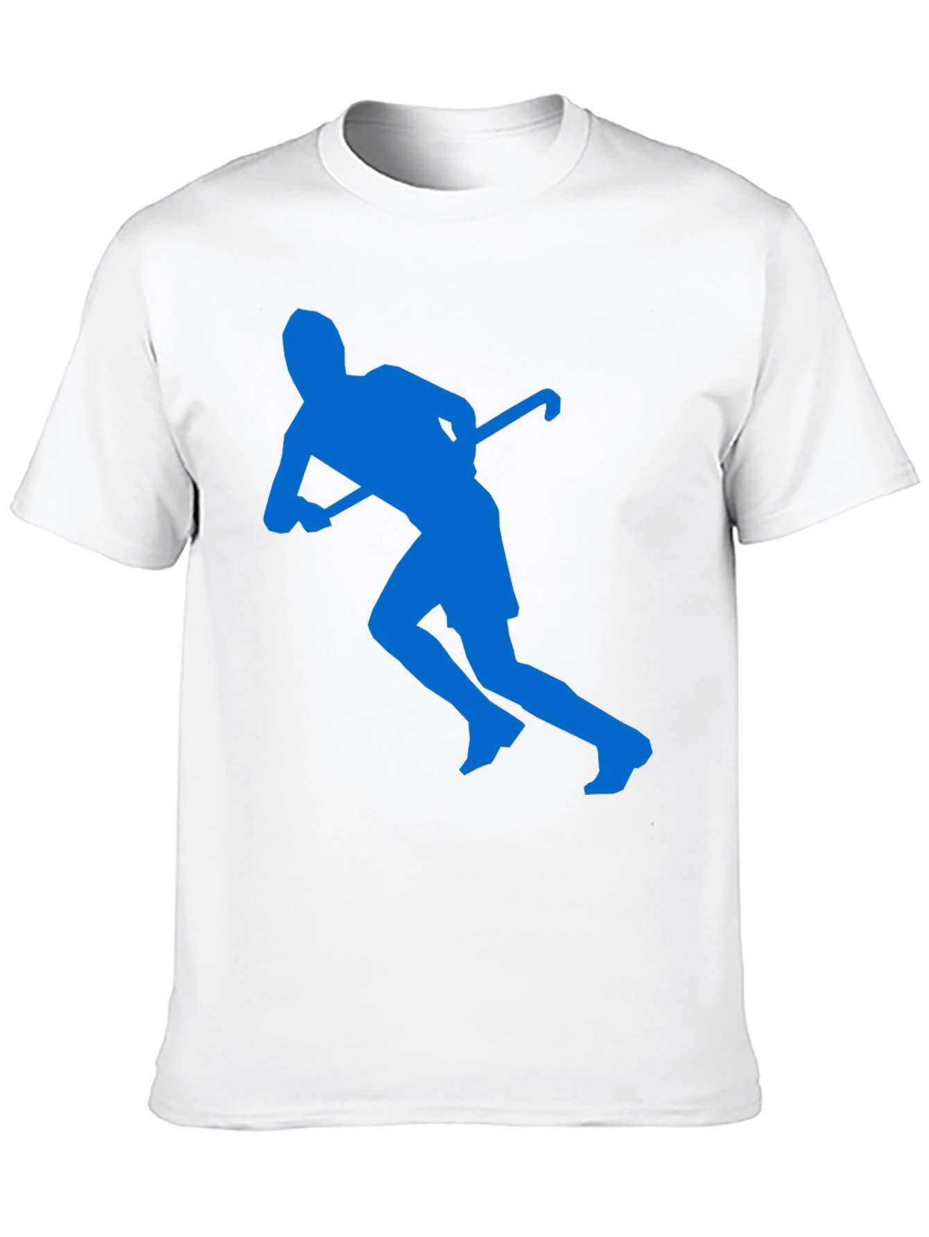 Field Hockey Silhouette Graphic Tee - Black