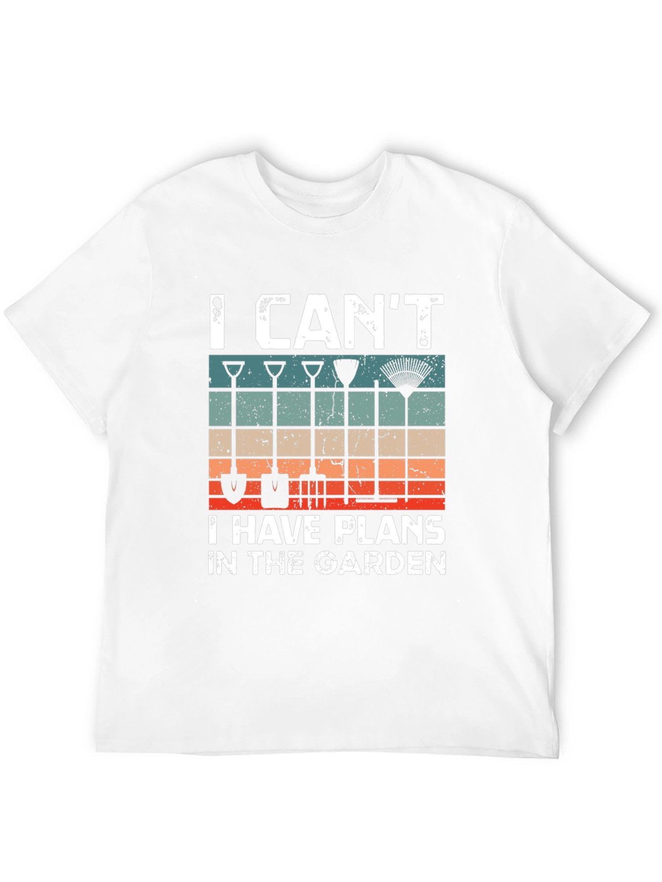 Gardening Plans T-Shirt - Garden Tool Design