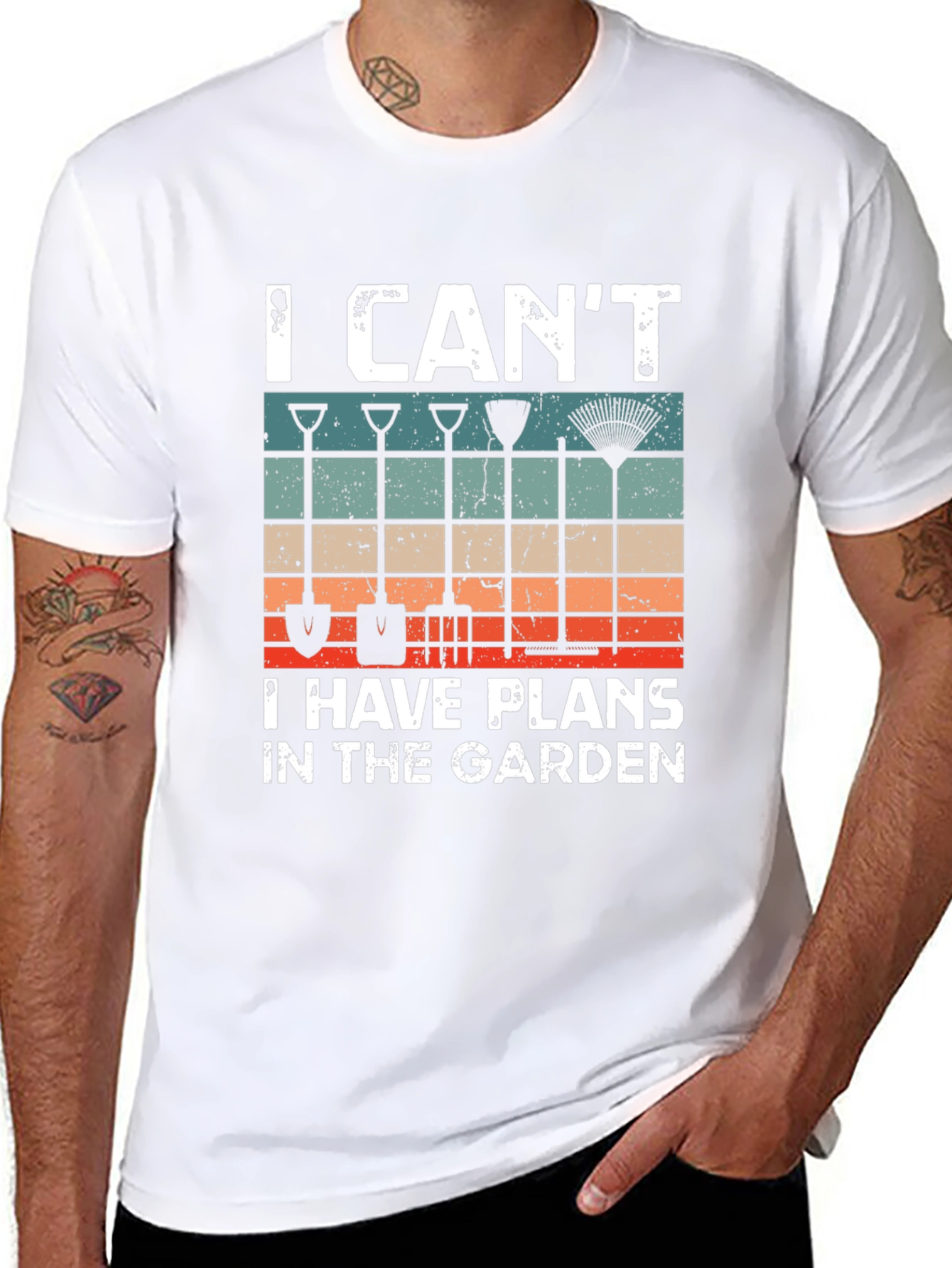 Gardening Plans T-Shirt - Garden Tool Design