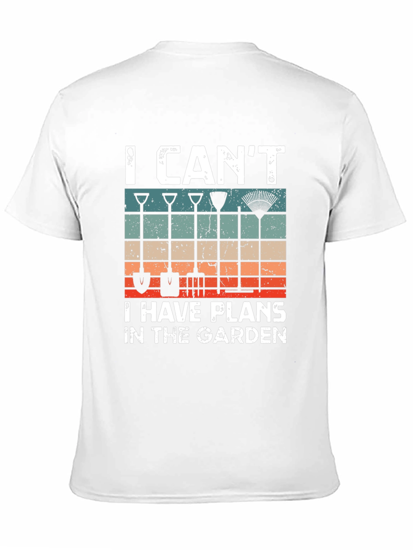 Gardening Plans T-Shirt - Garden Tool Design