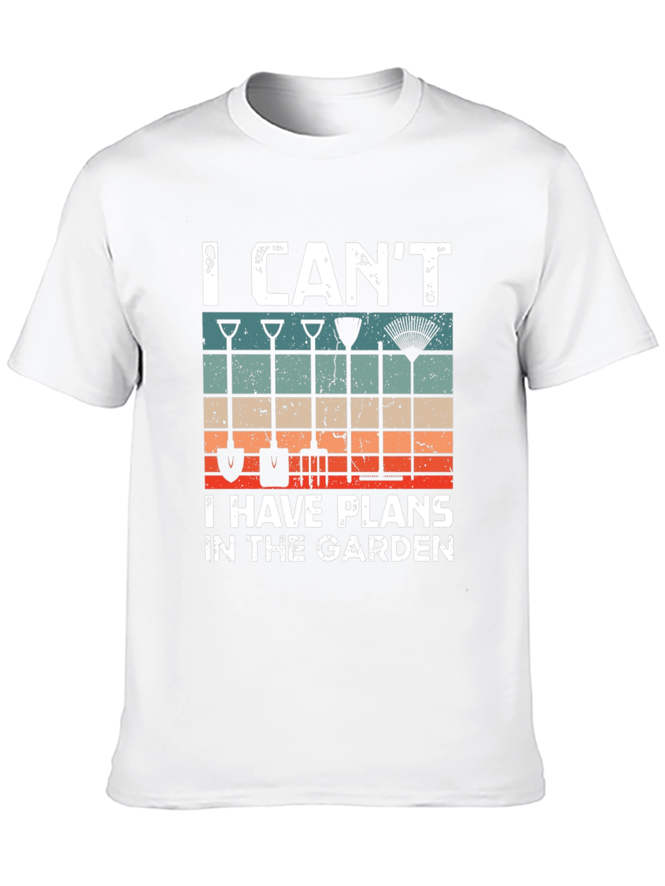 Gardening Plans T-Shirt - Garden Tool Design