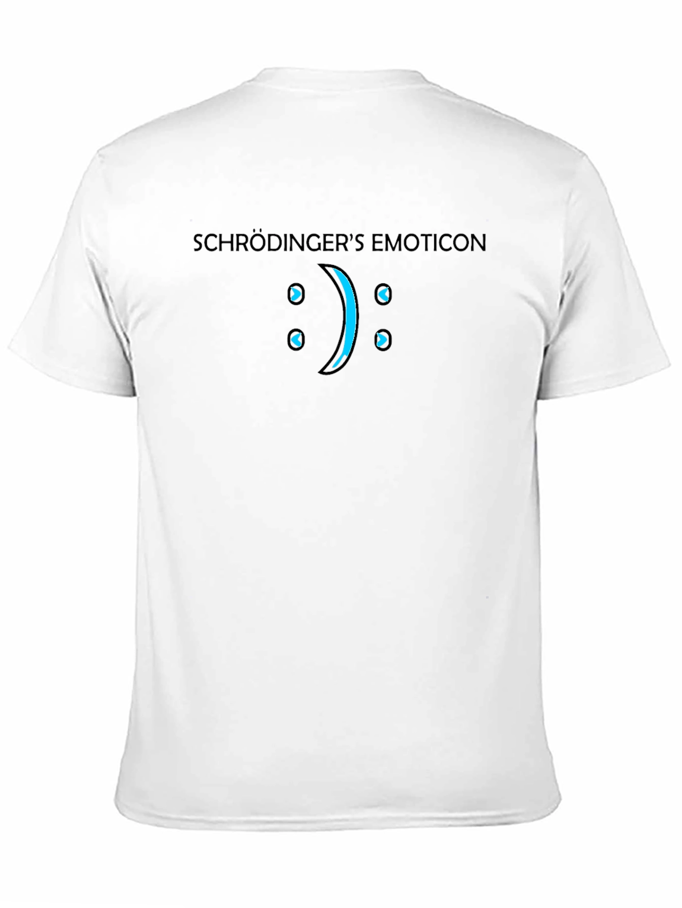 Schrödingers Emoticon T-Shirt - Funny Science Tee