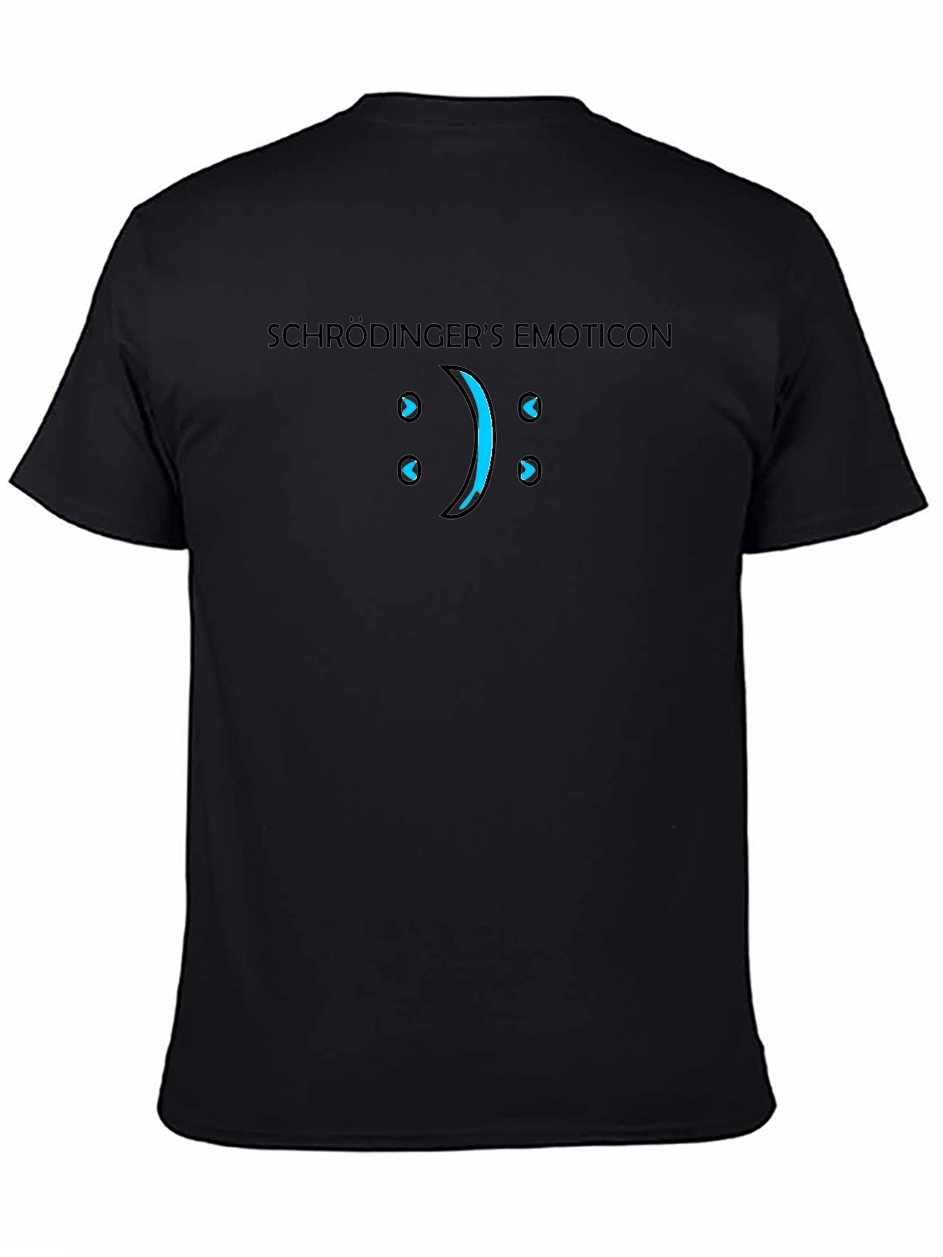 Schrödingers Emoticon T-Shirt - Funny Science Tee