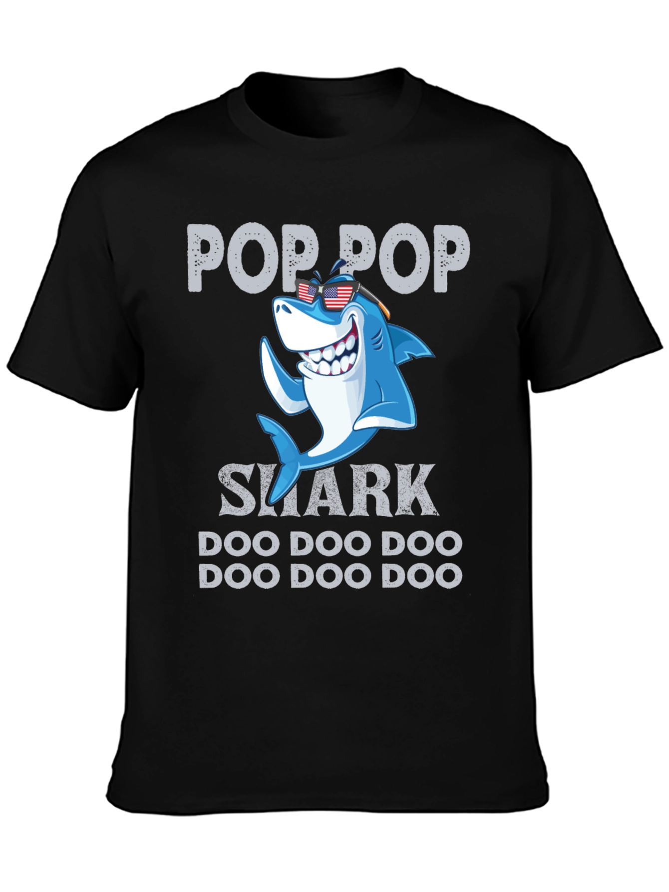 Pop Pop Shark Doo Doo Doo T-Shirt