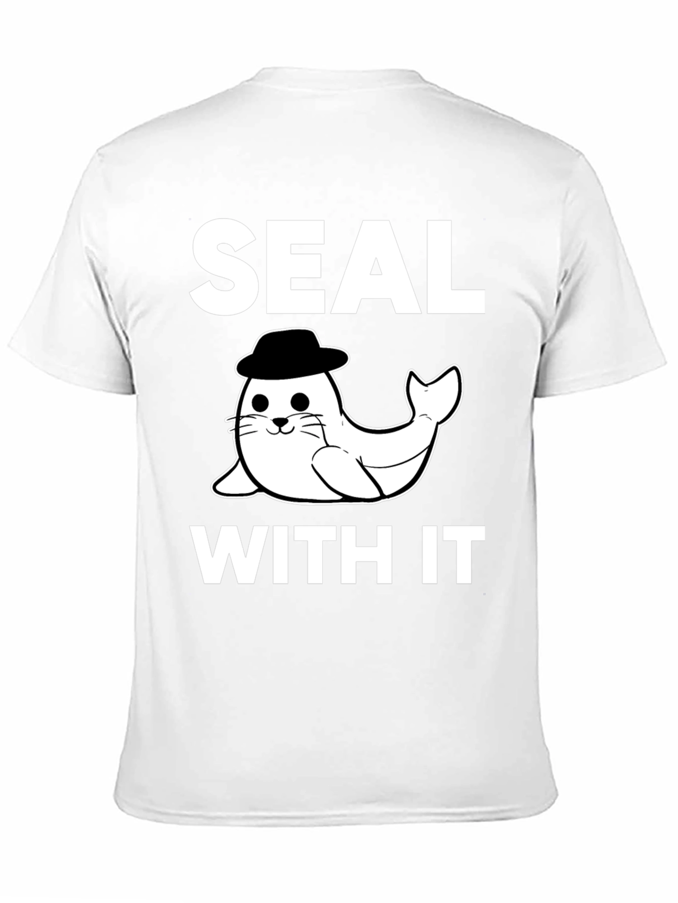 Seal With It Black Graphic Tee