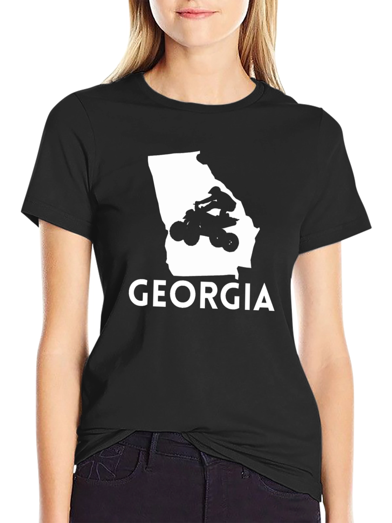Georgia ATV T-Shirt - Black