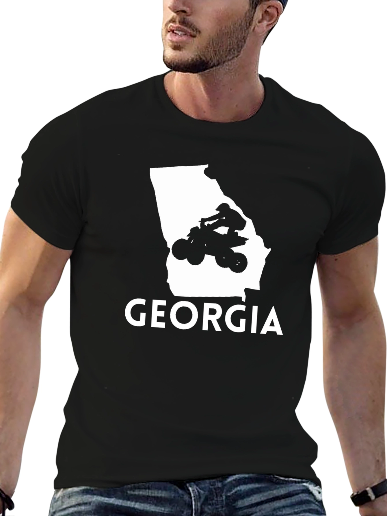 Georgia ATV T-Shirt - Black