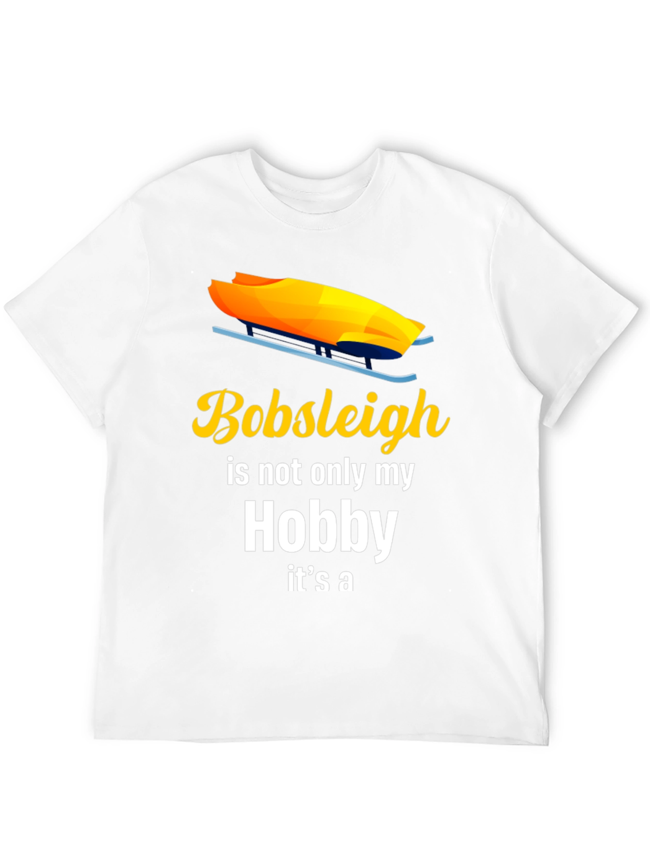 Bobsleigh Hobby T-Shirt | Winter Sports Apparel
