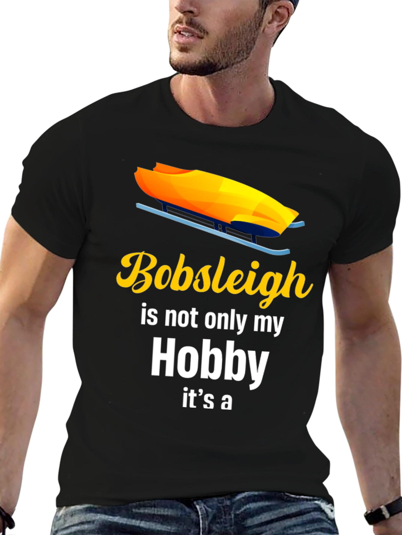 Bobsleigh Hobby T-Shirt | Winter Sports Apparel