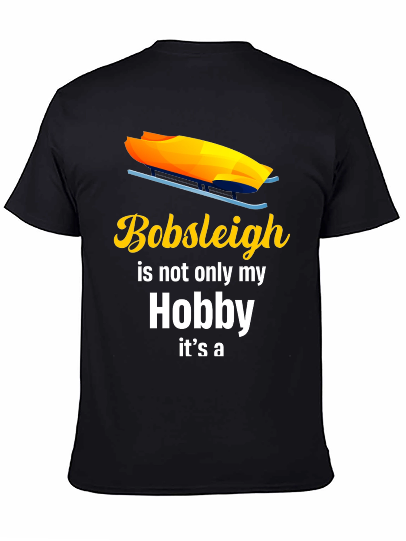 Bobsleigh Hobby T-Shirt | Winter Sports Apparel