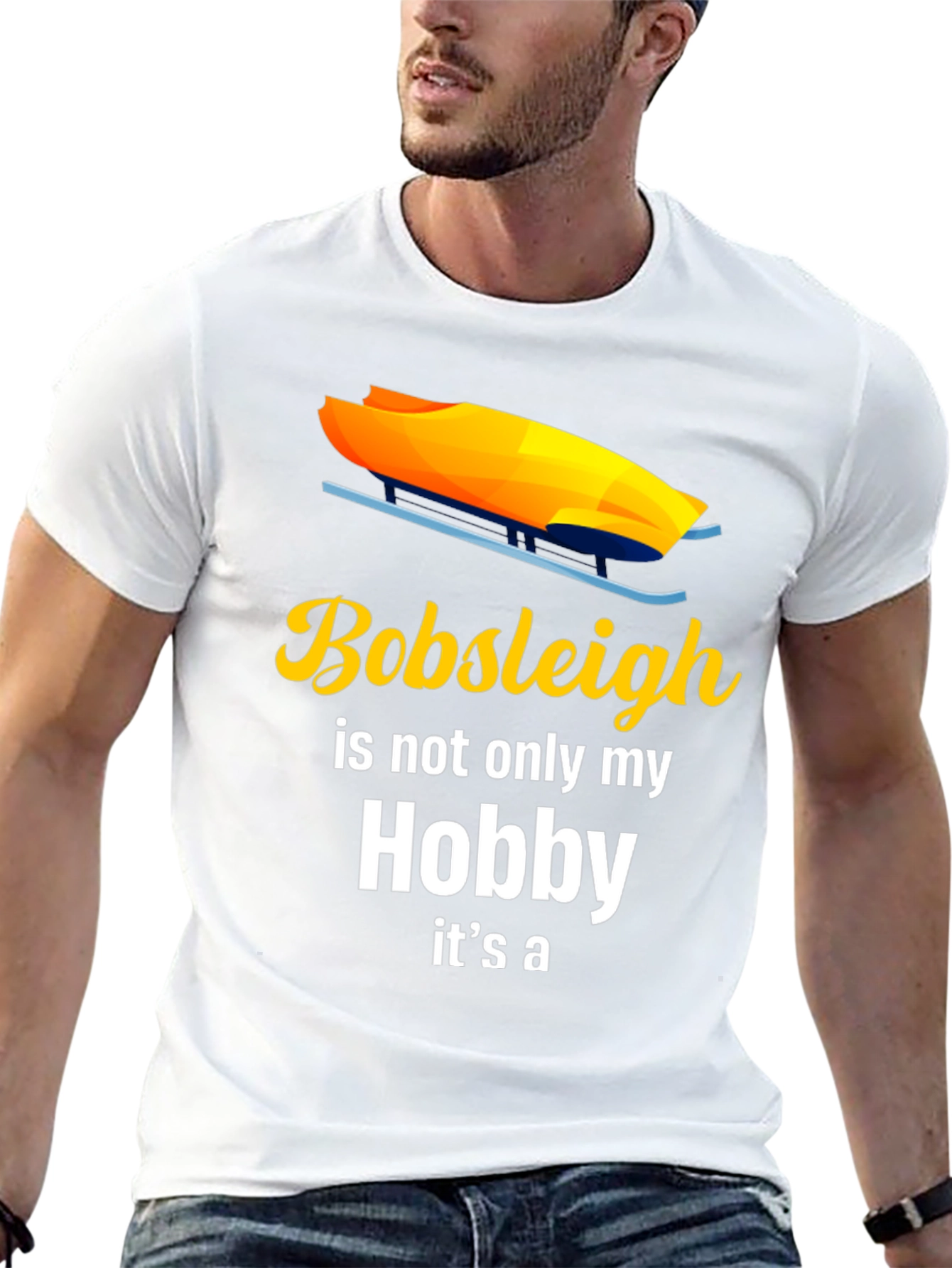 Bobsleigh Hobby T-Shirt | Winter Sports Apparel
